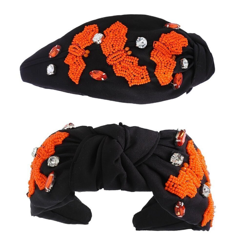 LADIES HALLOWEEN HEADBAND HAND CRAFTED/HANDMADE NWT - Picture 2 of 5